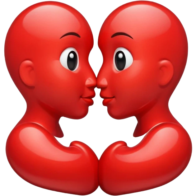 Two hearts kissing  emoji
