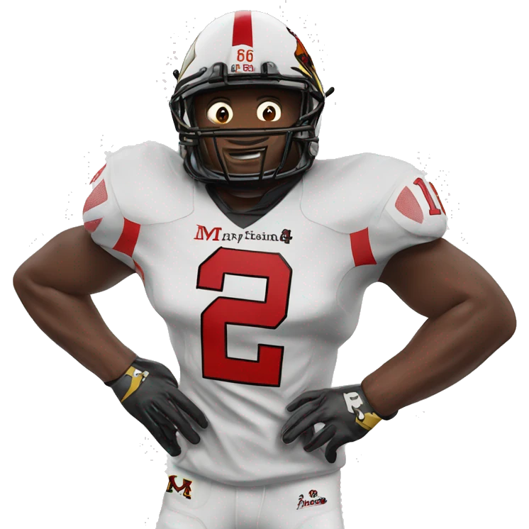 Maryland football  emoji