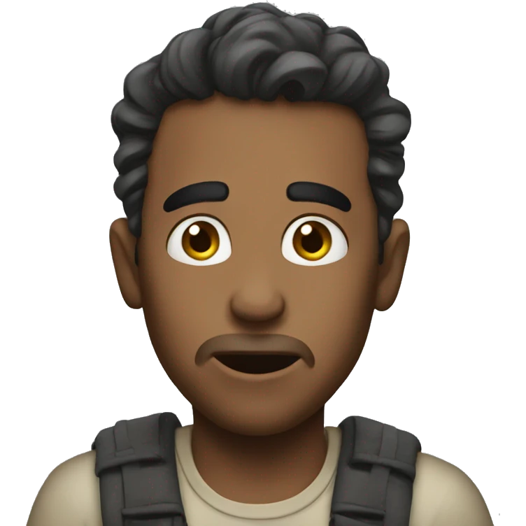 Going insane but dealing emoji