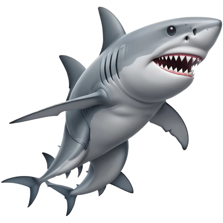 shark with legs emoji