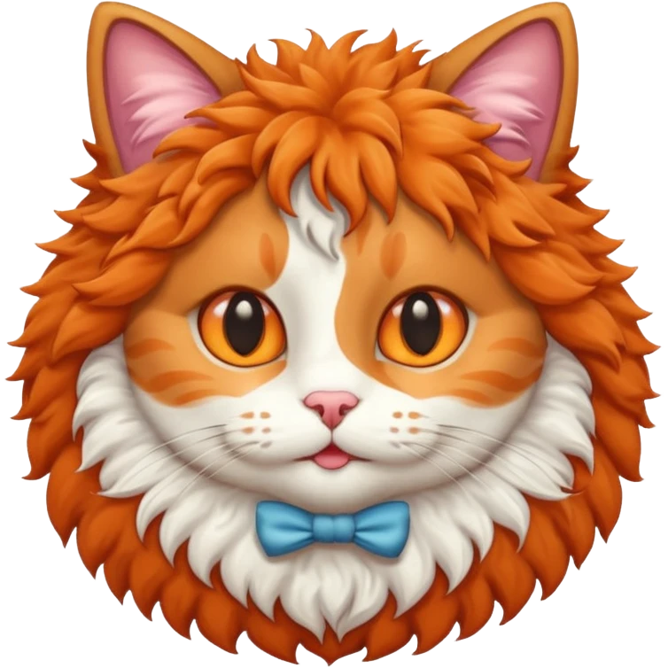curly cat  emoji