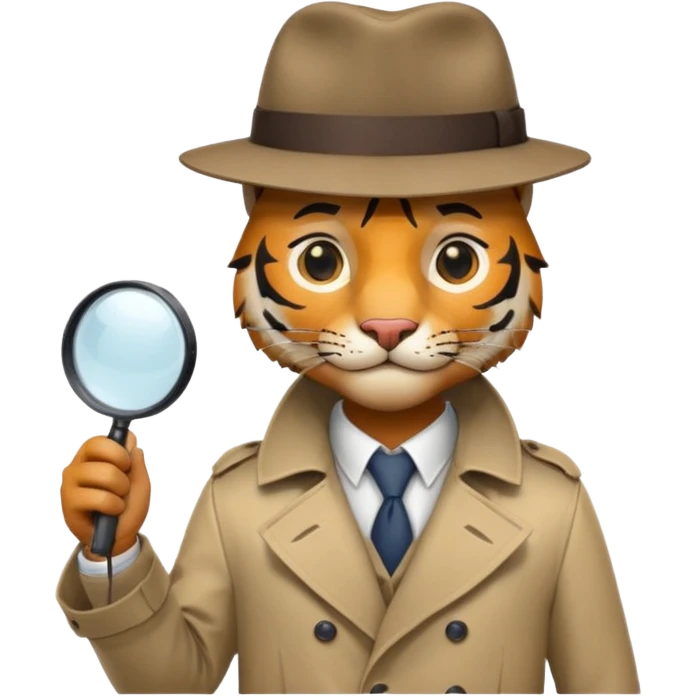 tiger Detective  emoji
