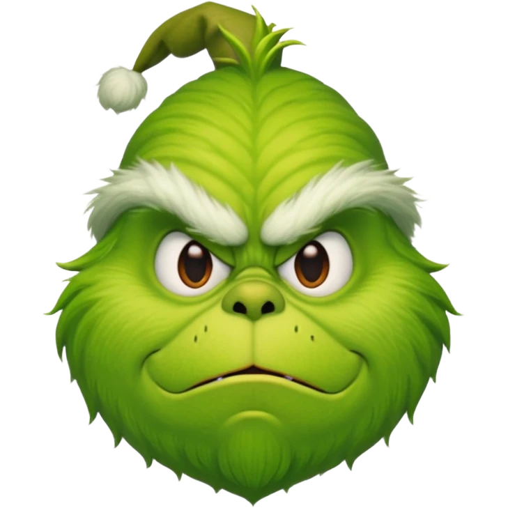 The grinch emoji