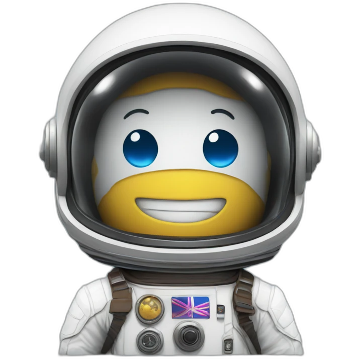 A atronaut for scotland with a candy emoji