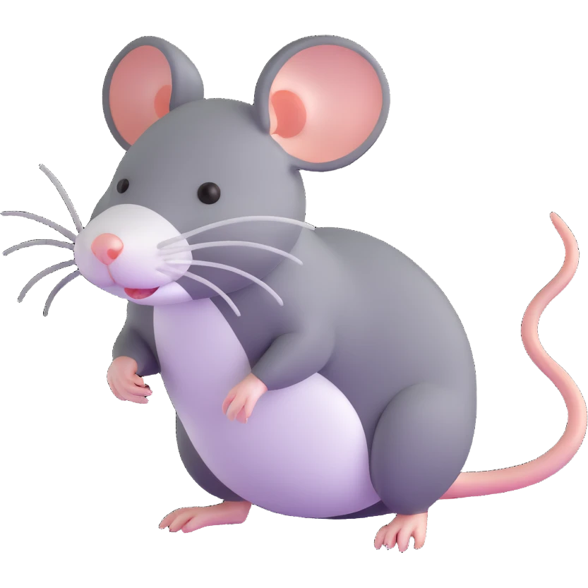 cute rat emoji