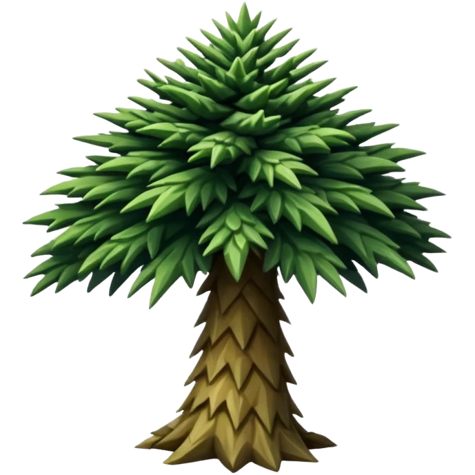 Patagonian araucaria pine emoji