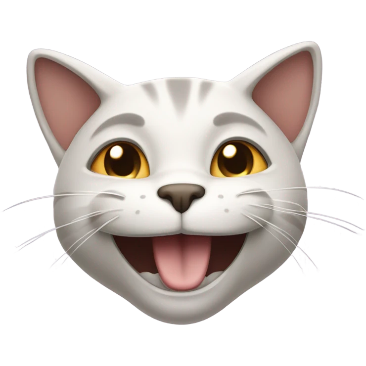 Cat smiling emoji