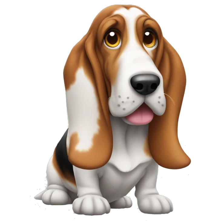 Basset hound emoji