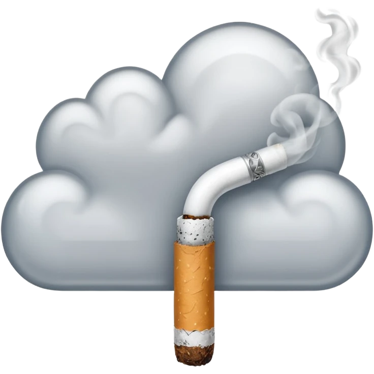 Cigarette Smoke Curl emoji