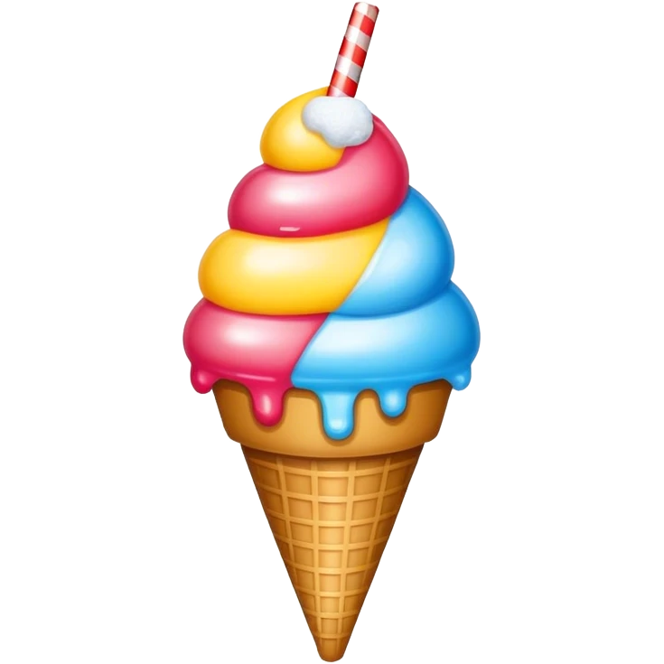 Snow cone emoji