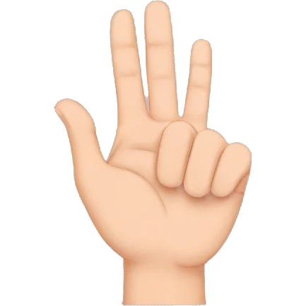 Pinky promise emoji