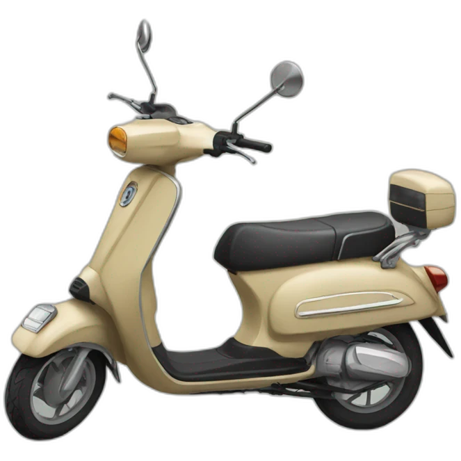 Un scooter au Vietnam  emoji