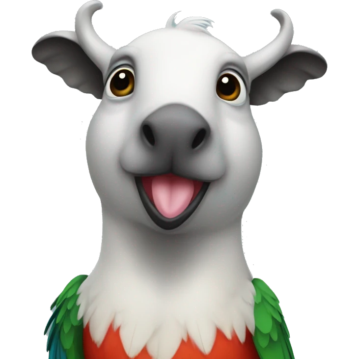 moo deng parrot emoji