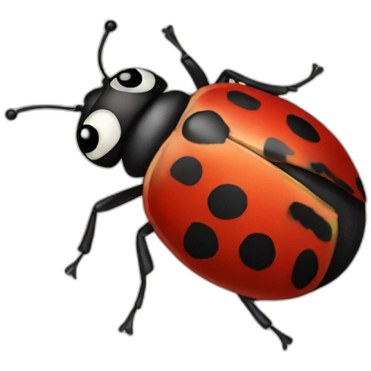 Lady bug emoji