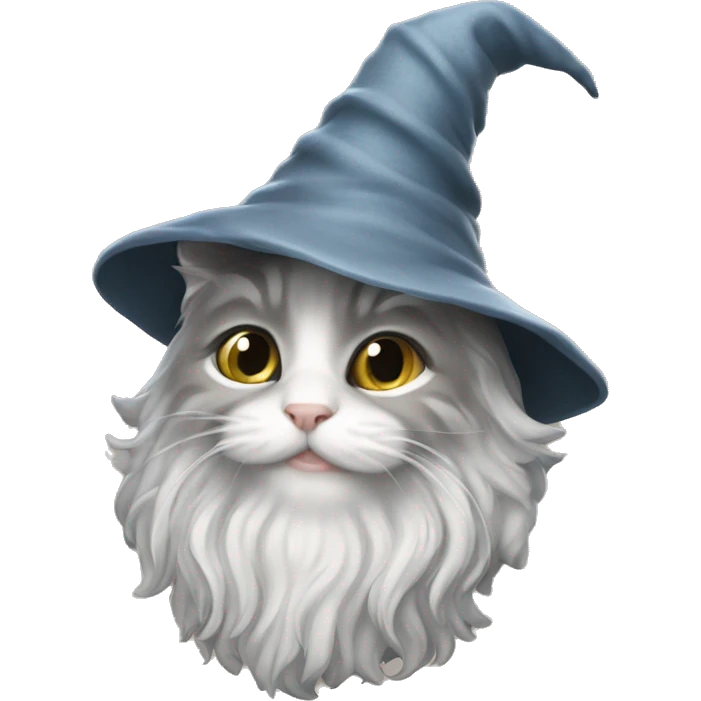 kitten gandalf wizzard emoji