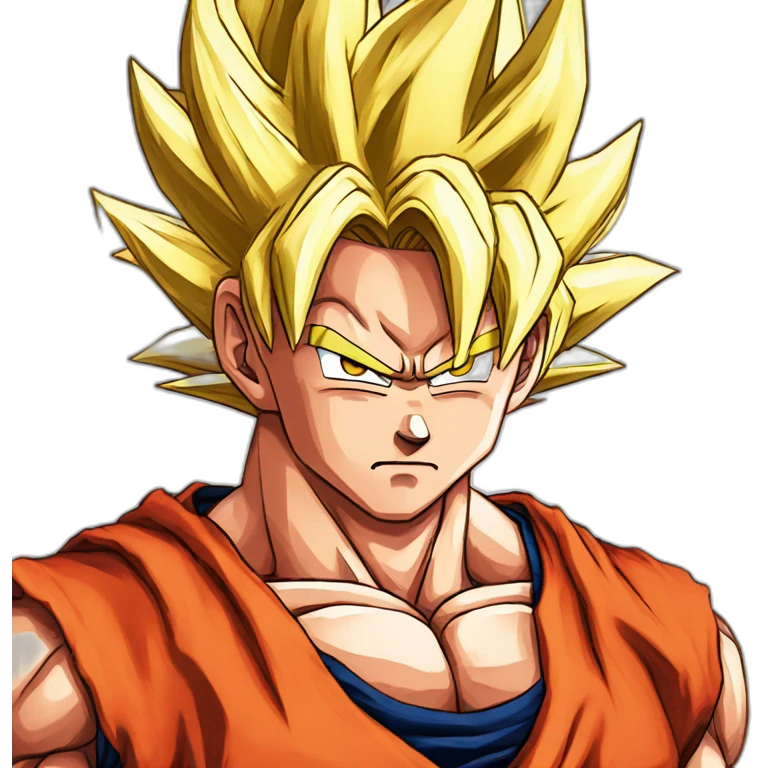 Goku ssj kaioken emoji