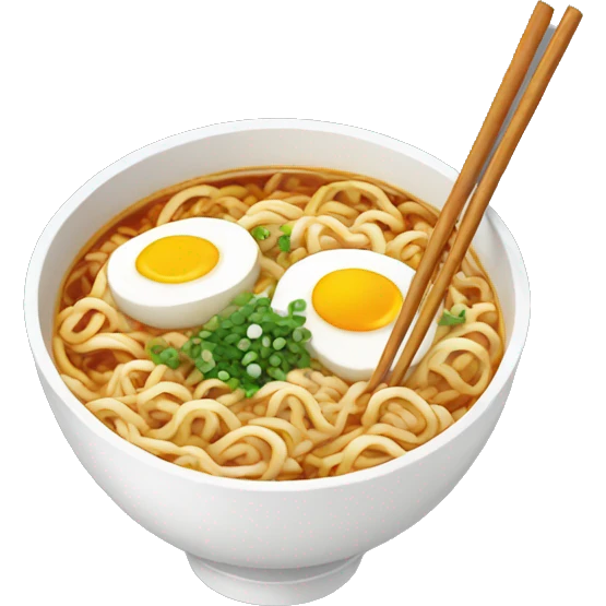 Korean ramen emoji