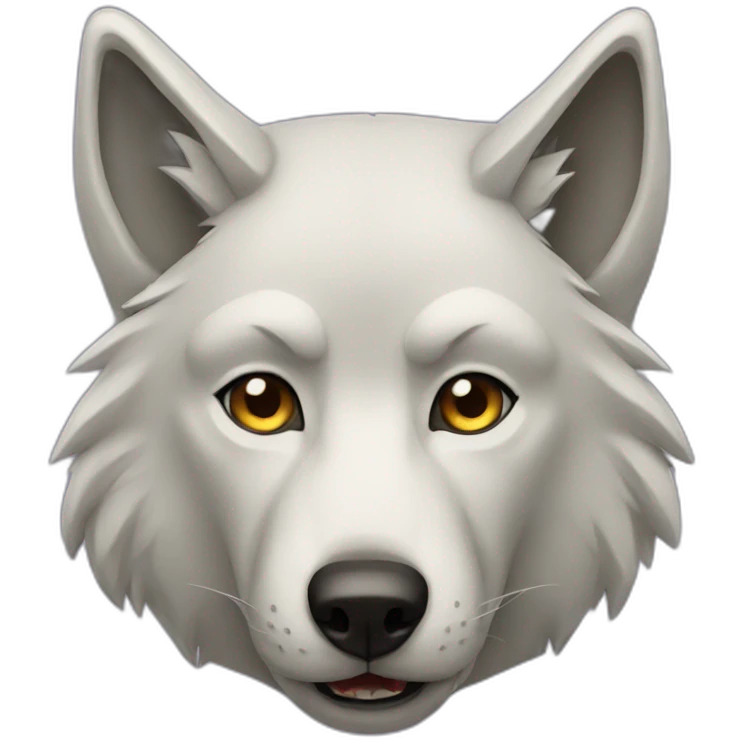 Wolf emoji