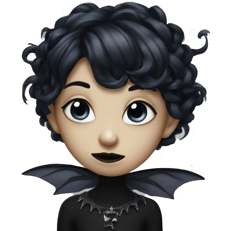 goth fairy emoji