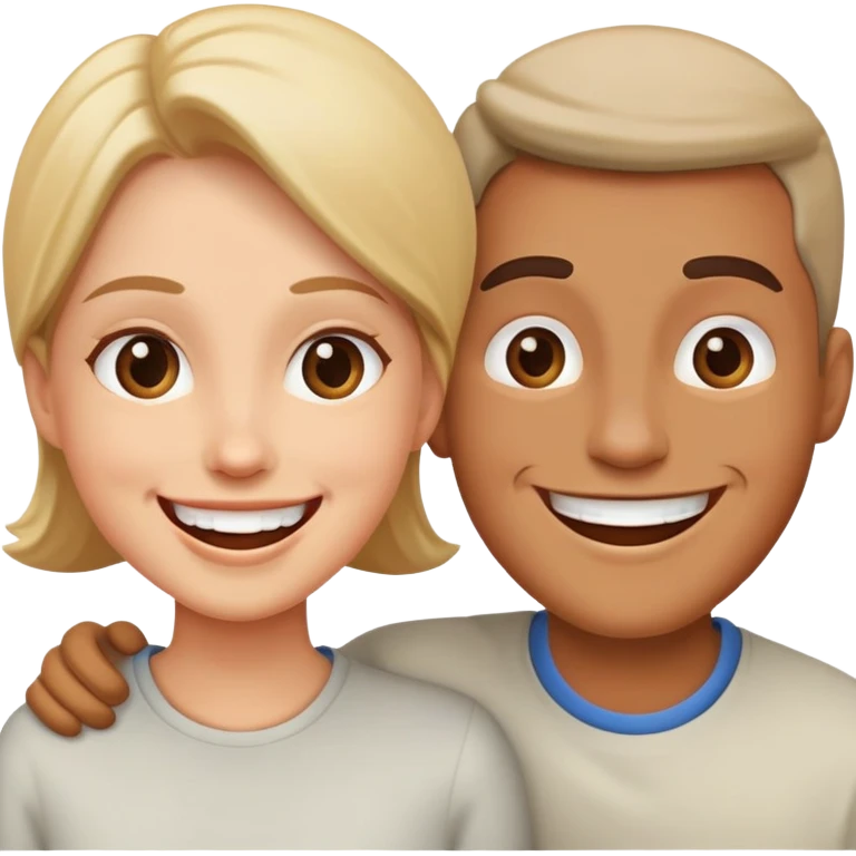 an introduction between two people emoji