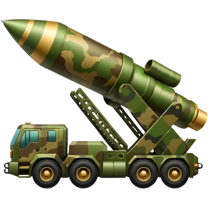 military Multiple Rocket Launch System emoji