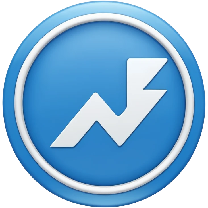 icon bulat warna biru dengan centang putih sempurna di tengah nya emoji