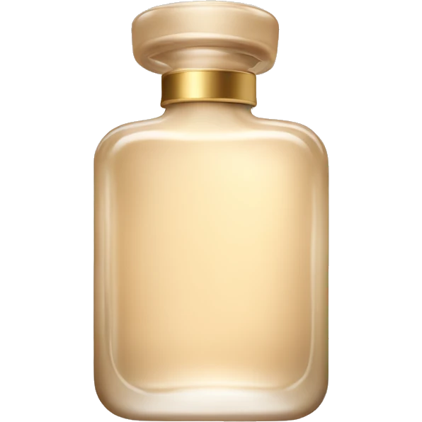 Beige perfume bottle emoji