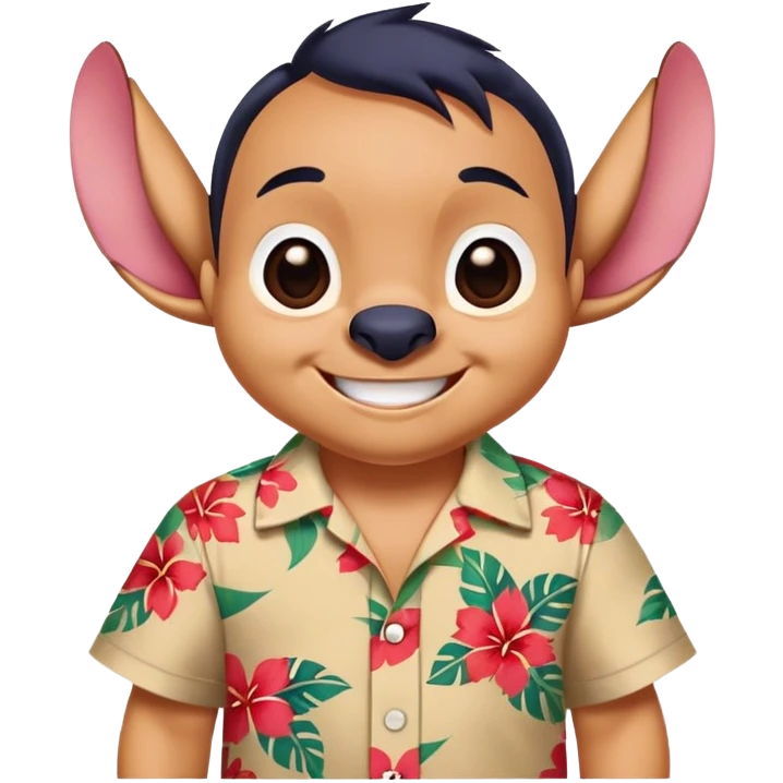 Stitch Hawaii  emoji