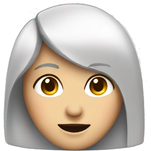 woman with flirty face with hand stop it  emoji