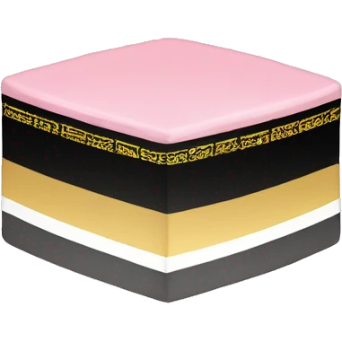 Light pink Kaaba  emoji