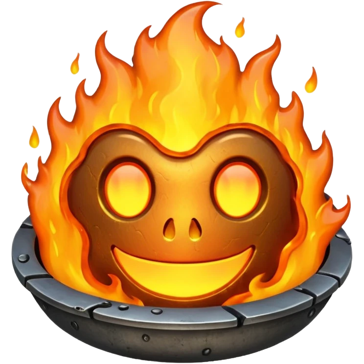 Heated Metal emoji