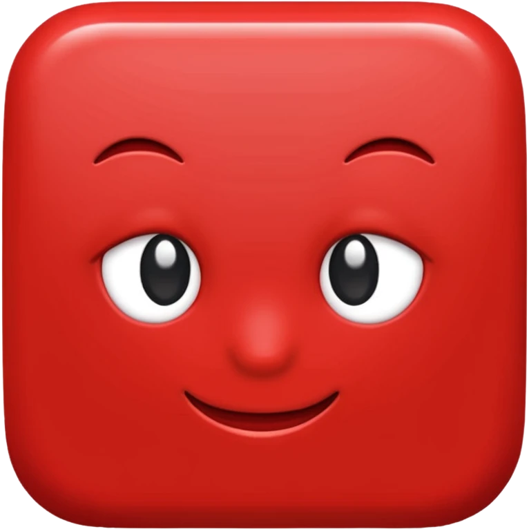 Red  emoji