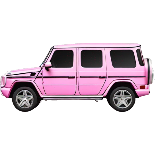 Baby pink g wagon emoji