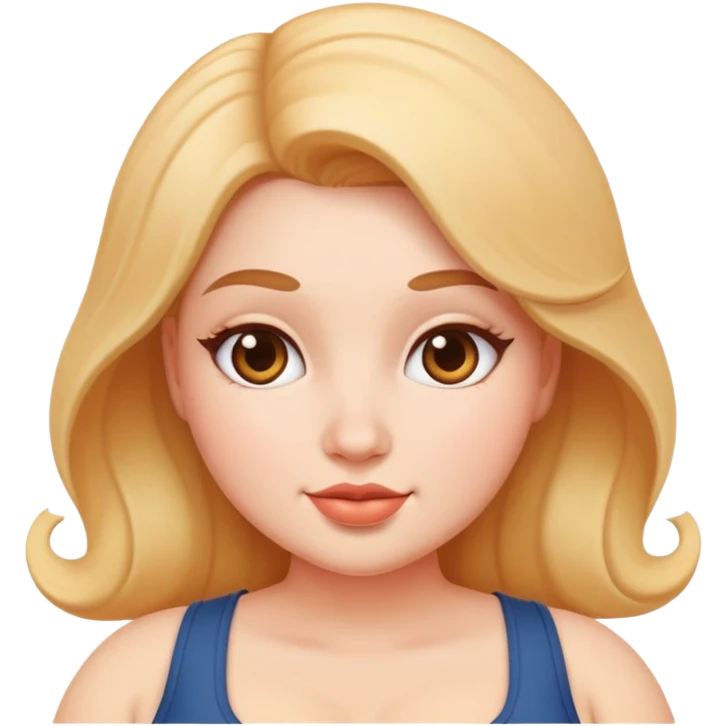 curvy girl  emoji