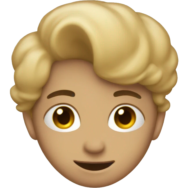 Corazón beige emoji