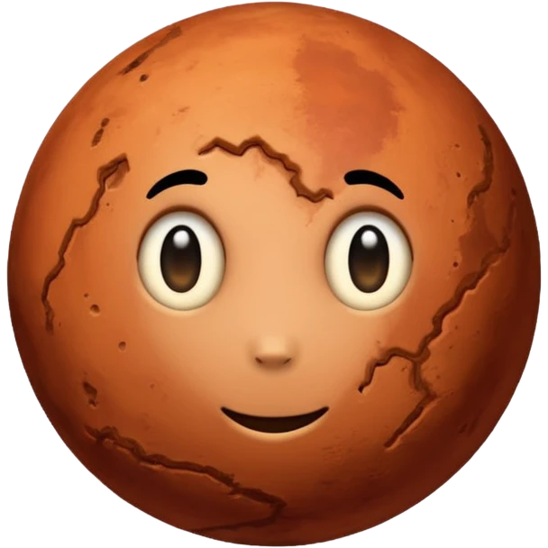 Planet mars  emoji