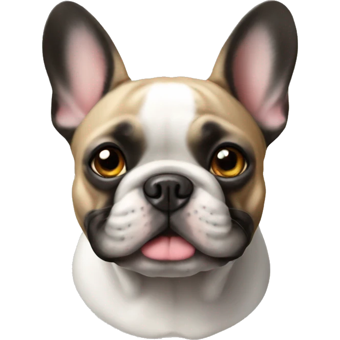 French bulldog  emoji