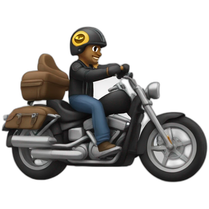 Biker emoji