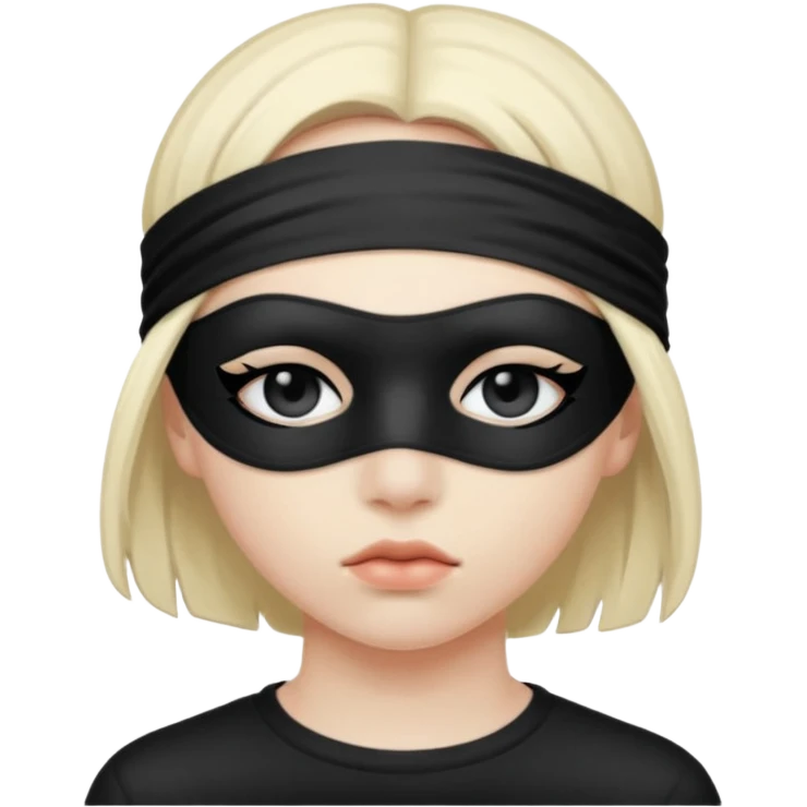 blindfolded emo emoji