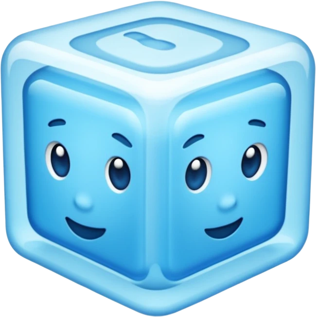 Cubo de gelo em cores
#3E8EDE, #2A5A8A emoji