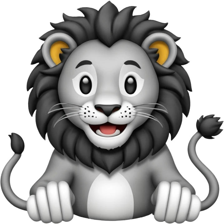 Lion & Bendy emoji