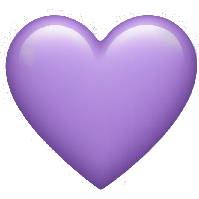 light purple heart emoji