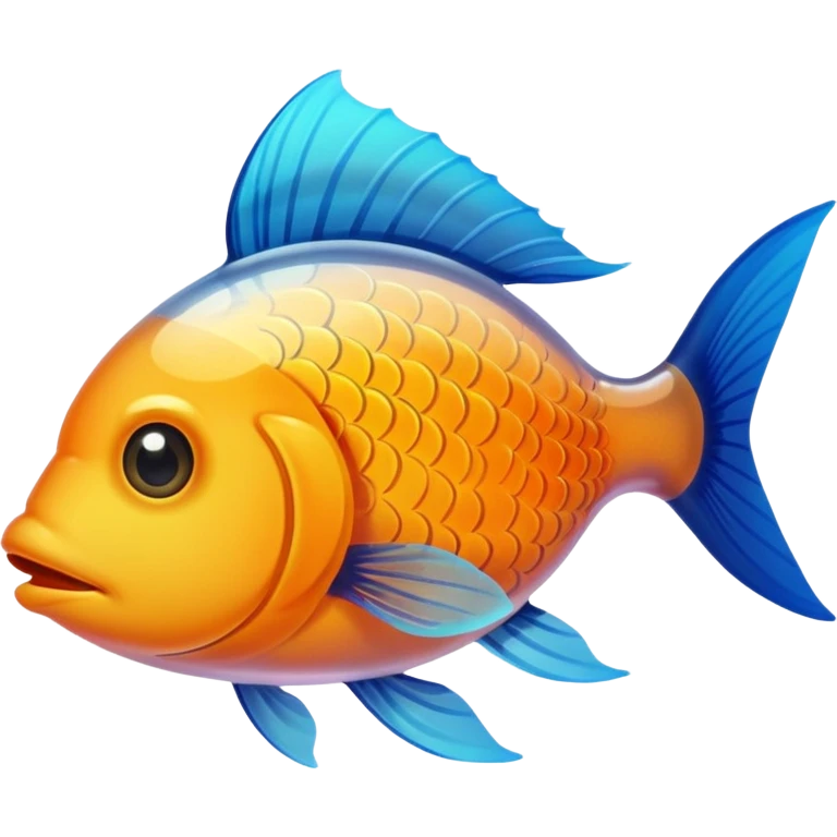Fish laying eggs  emoji