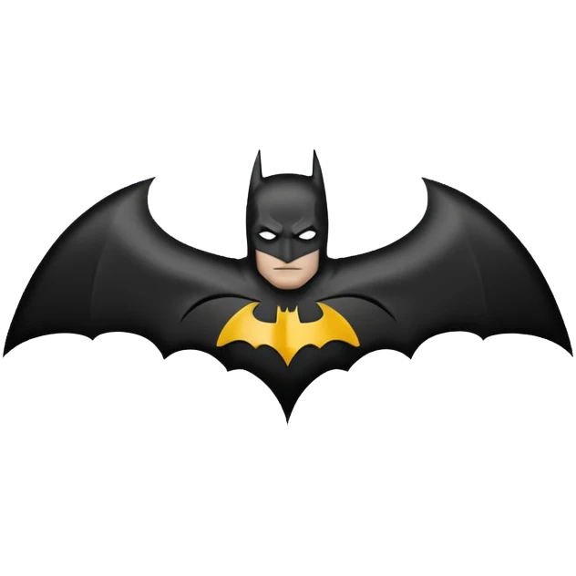 batman logo emoji