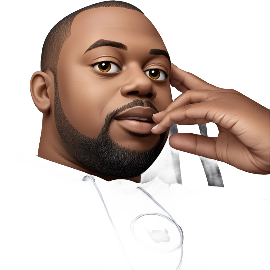 mature male with buzz cut emoji