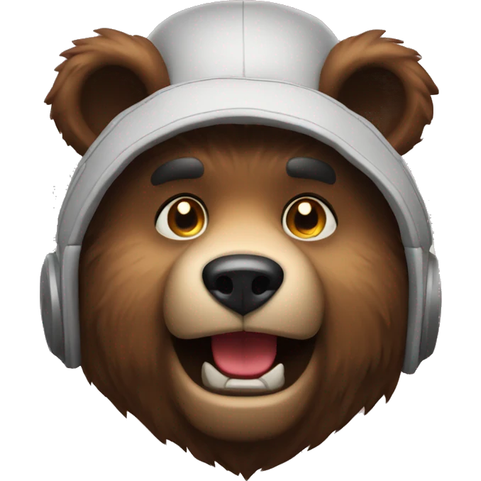 bear gaming emoji