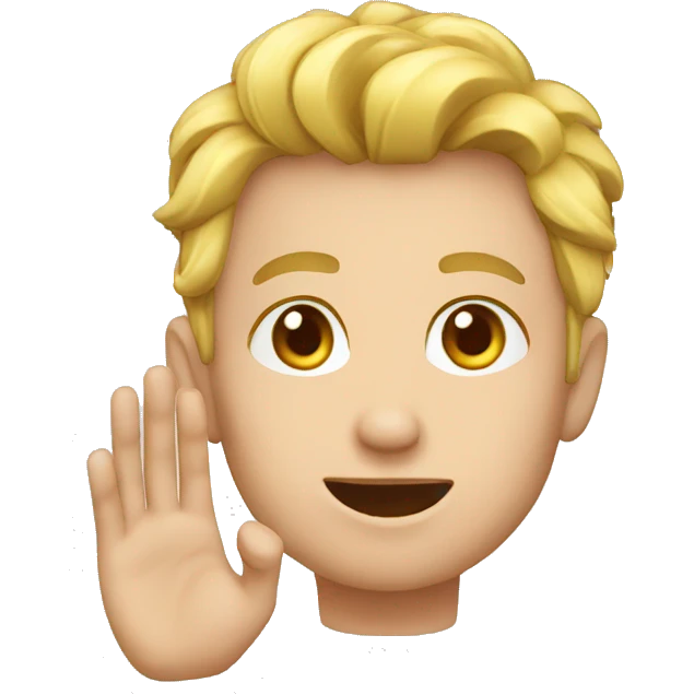 deaf emoji