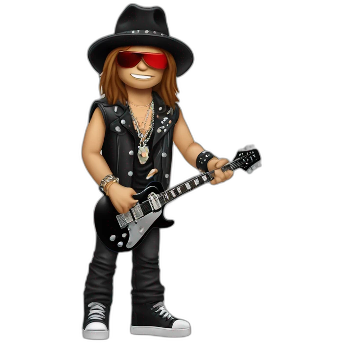 Slash guitarist and Axl rose emoji