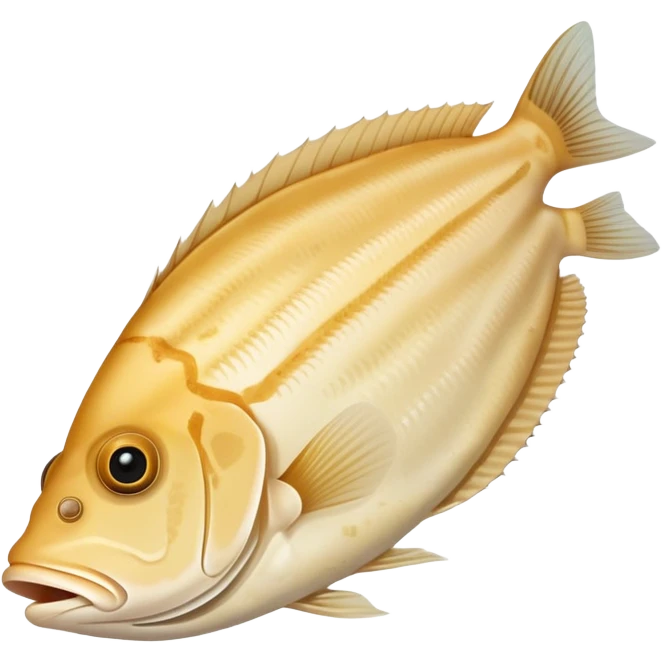 Lemon sole fish emoji