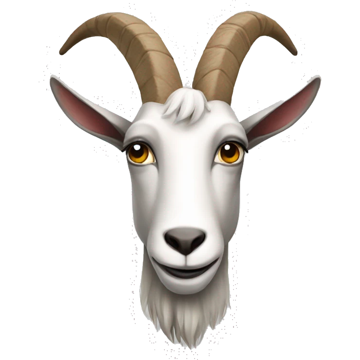 Make a goat emoji